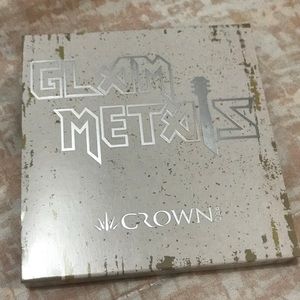 GLAM METALS CROWN PRO EYESHADOW PALETTE- USED